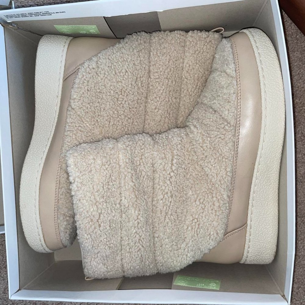Faux Fur Sherpa Boots